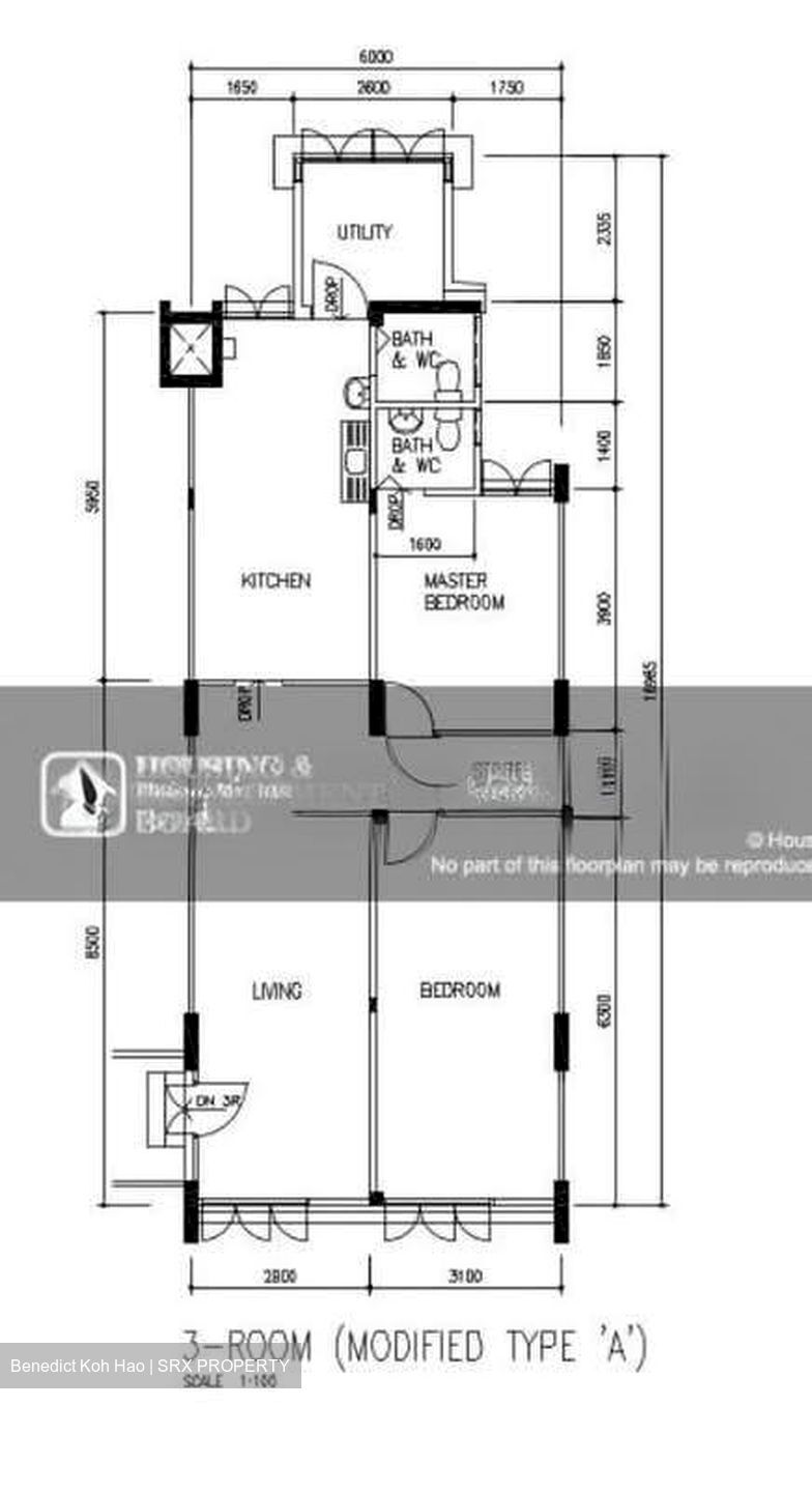 Blk 130 Yio Chu Kang Ville (Ang Mo Kio), HDB 3 Rooms #586782331